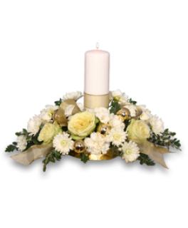 Ivory Light Centerpiece